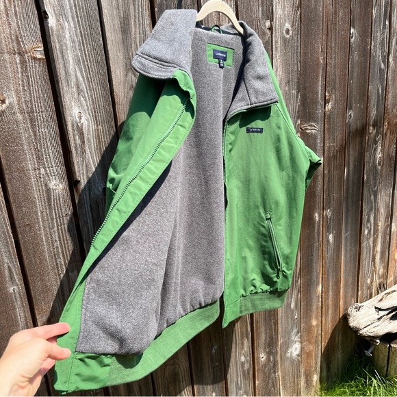 Land’s End windproof green coat size XL - Picture 2 of 16